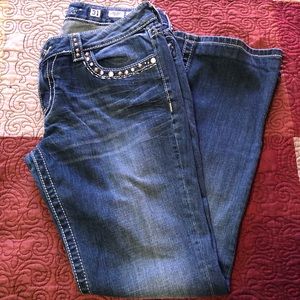 Miss Me Boot Jeans EUC Size 31 x 29”